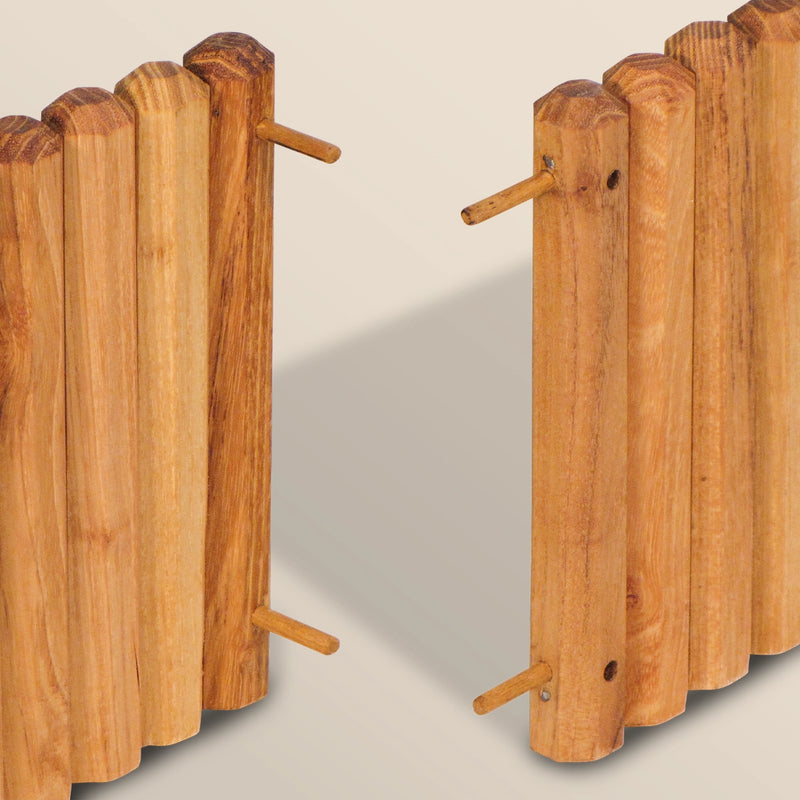 robinia-pro BEETZAUN aus Holz, flexibel