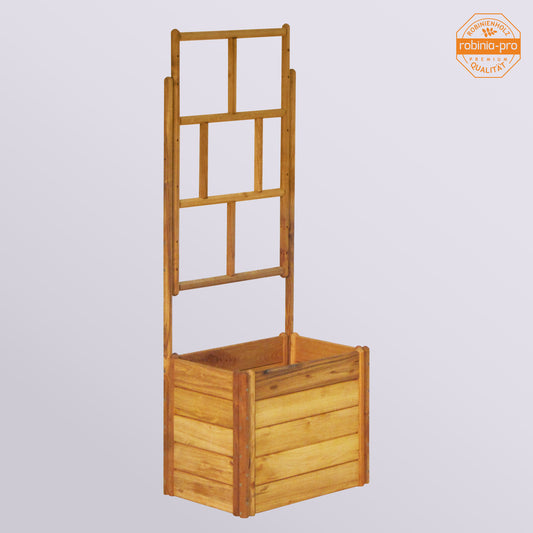 robinia-pro HOCHBEET mit RANKGITTER klassisch