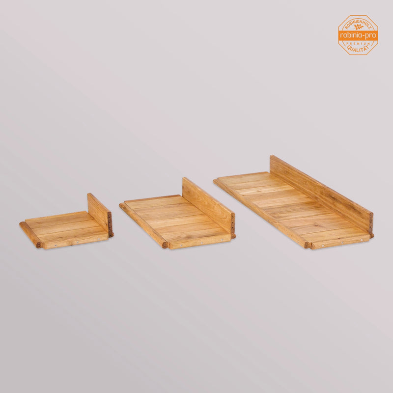 robinia-pro SCHUHREGAL Holz (Massivholz)