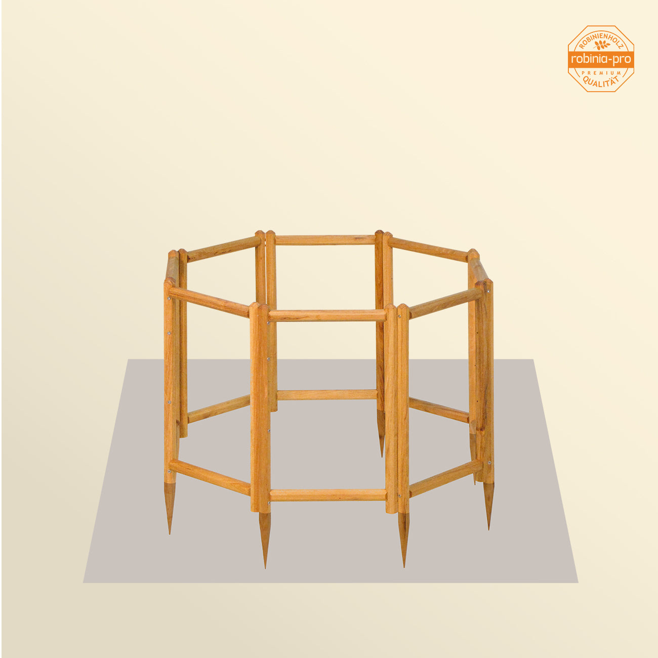 robinia-pro ROSENSTÜTZE Achteck