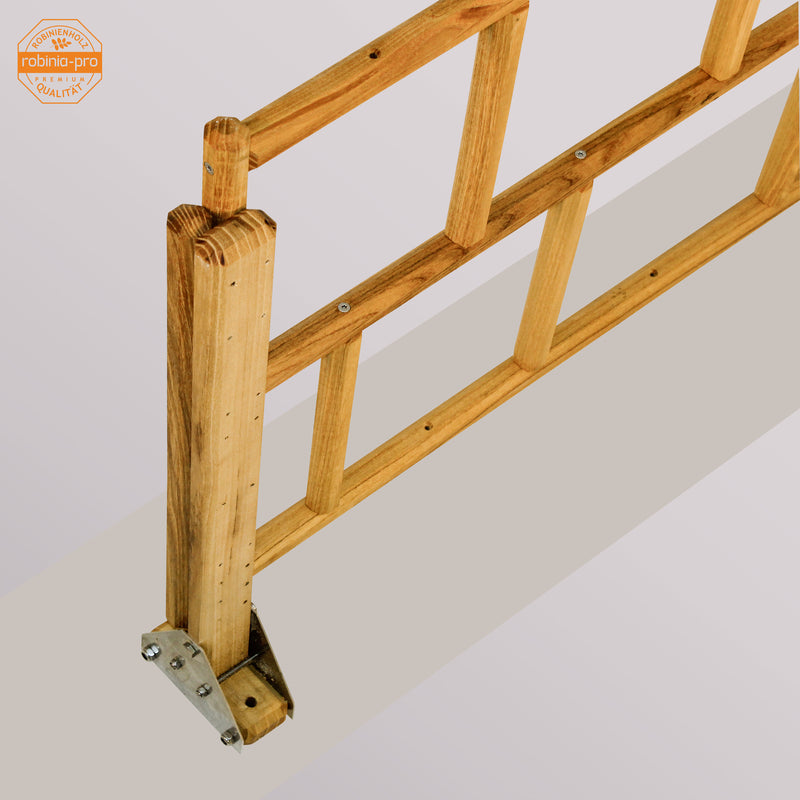 robinia-pro BLENDSTAB zu ZAUNPFOSTEN