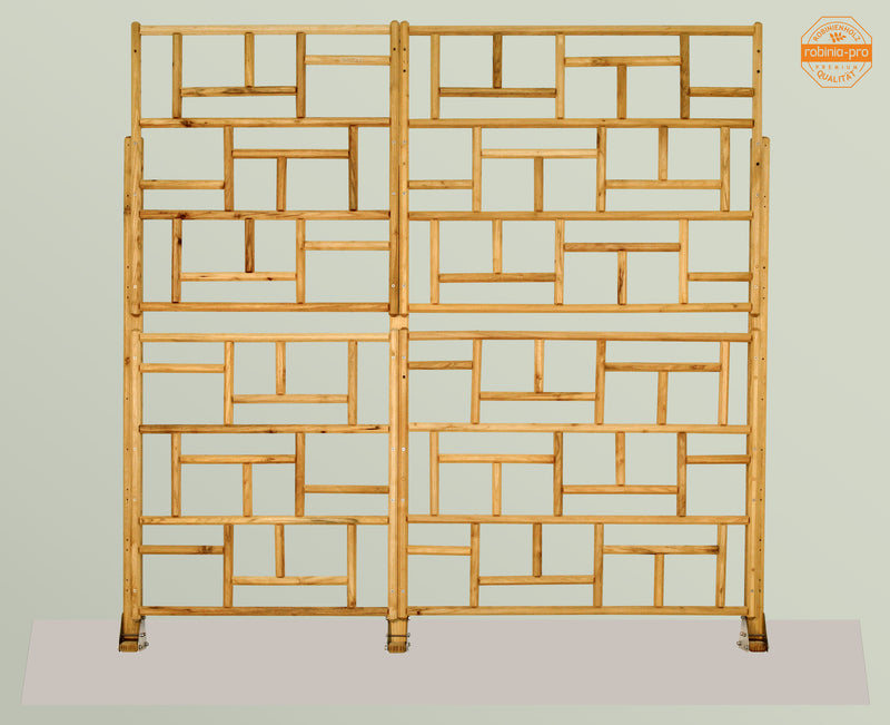 robinia-pro ZAUNPFOSTEN zum Aufschrauben