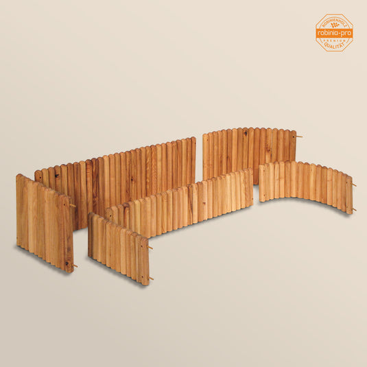 Image robinia-pro BEETEINFASSUNG aus Holz, flexibel