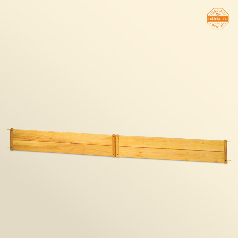 robinia-pro BEETEINFASSUNG aus Holz