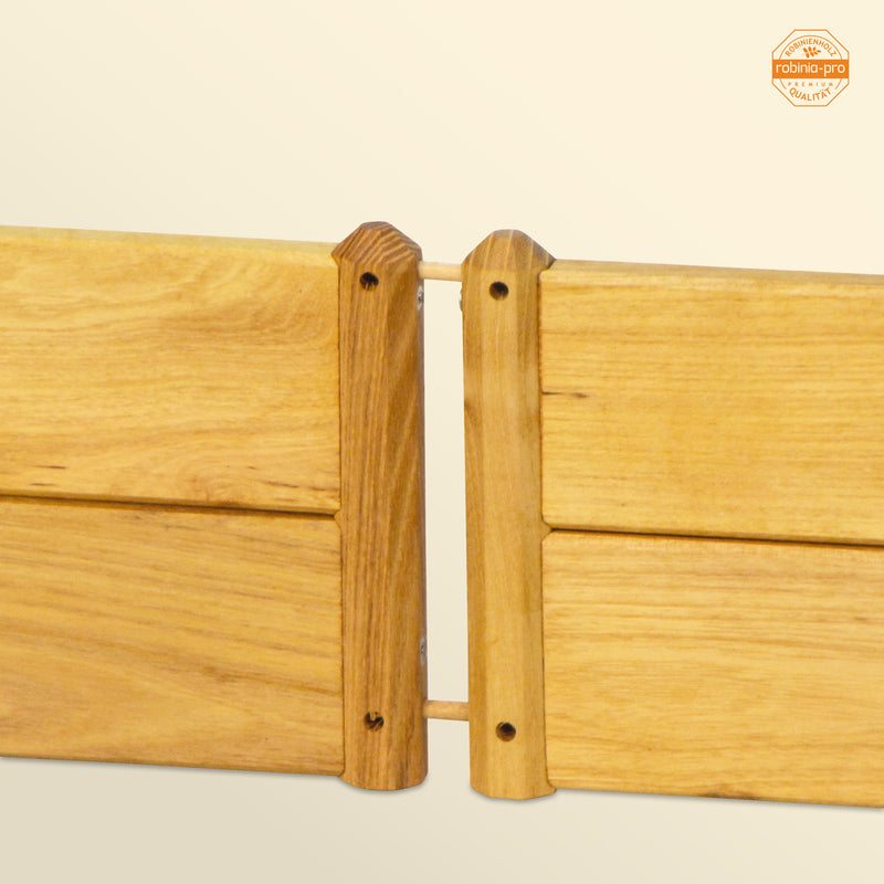 robinia-pro BEETEINFASSUNG aus Holz
