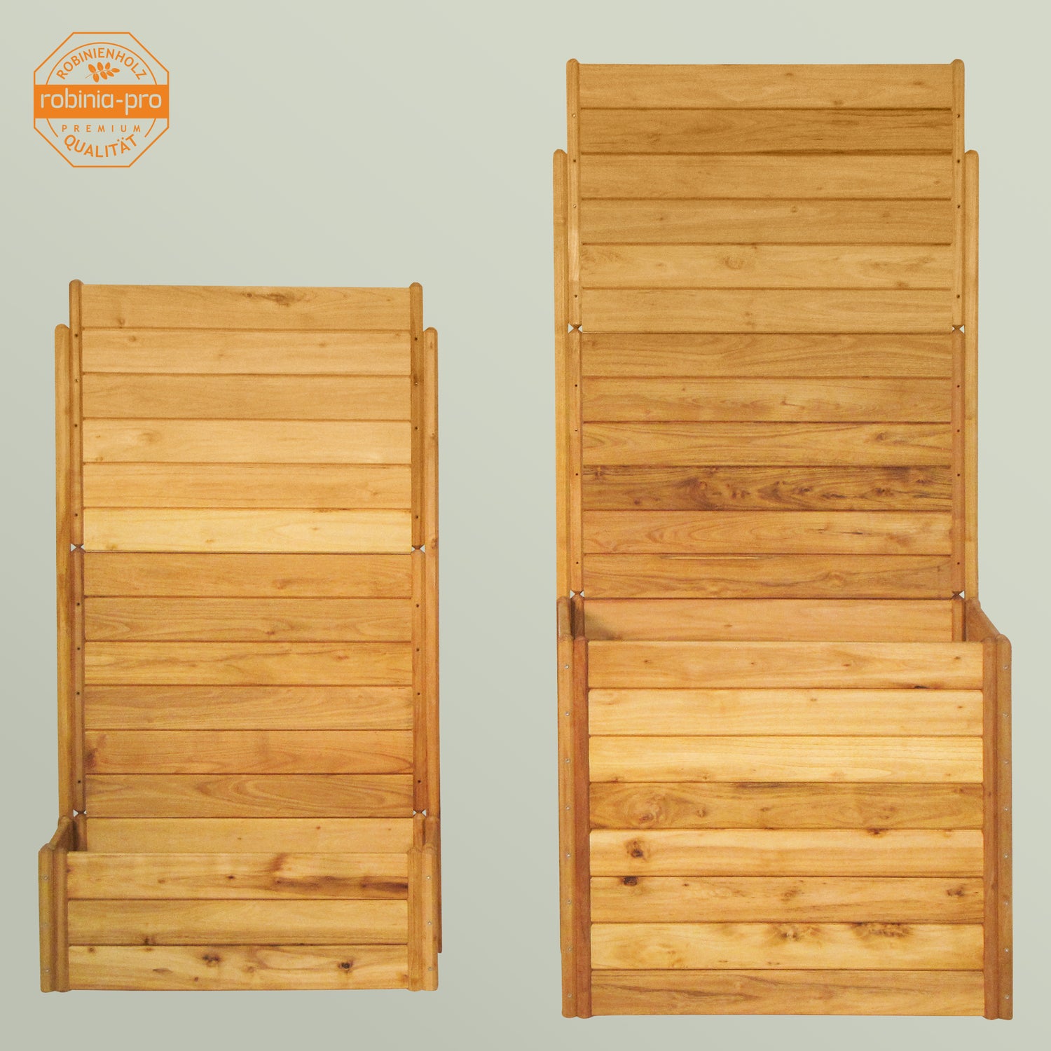 robinia-pro HOCHBEET mit SICHTSCHUTZ