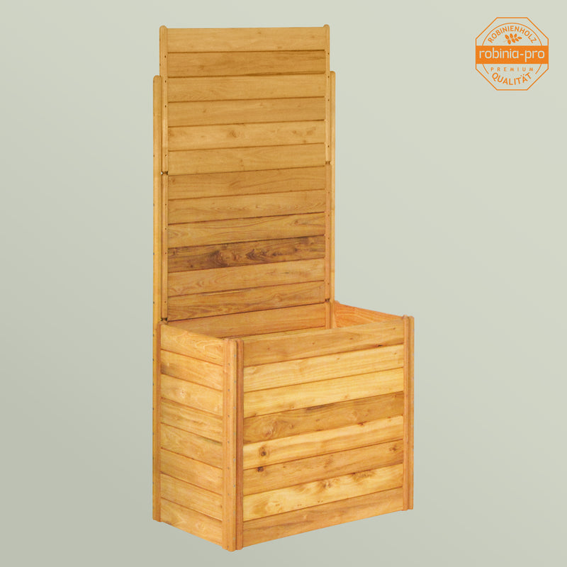 robinia-pro HOCHBEET mit SICHTSCHUTZ