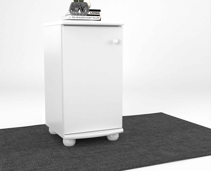 Claudia Kommode Bio Kiefer Massivholz - Elegante 1-türige Anrichte aus 100% Bio Holz