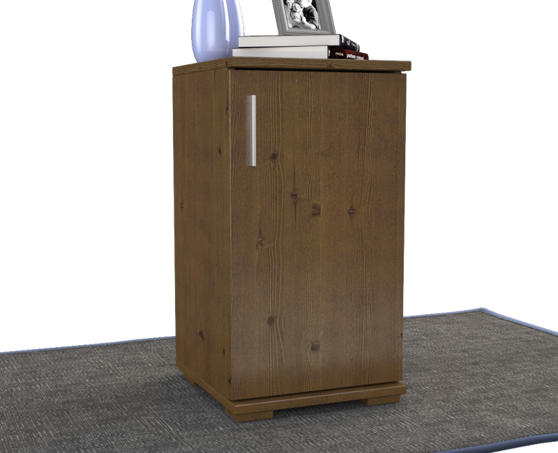 Nobis Kommode Bio Kiefer Massivholz | Sideboard Anrichte | 1-Türig | 74cm hoch