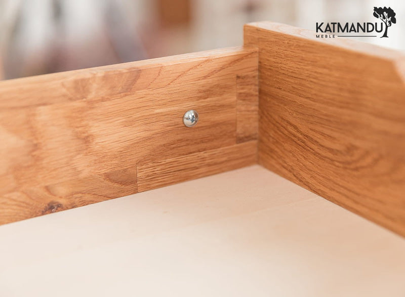 Savona Schreibtisch Wildeiche 120 cm – Minimalistisch, stilvoll und funktional