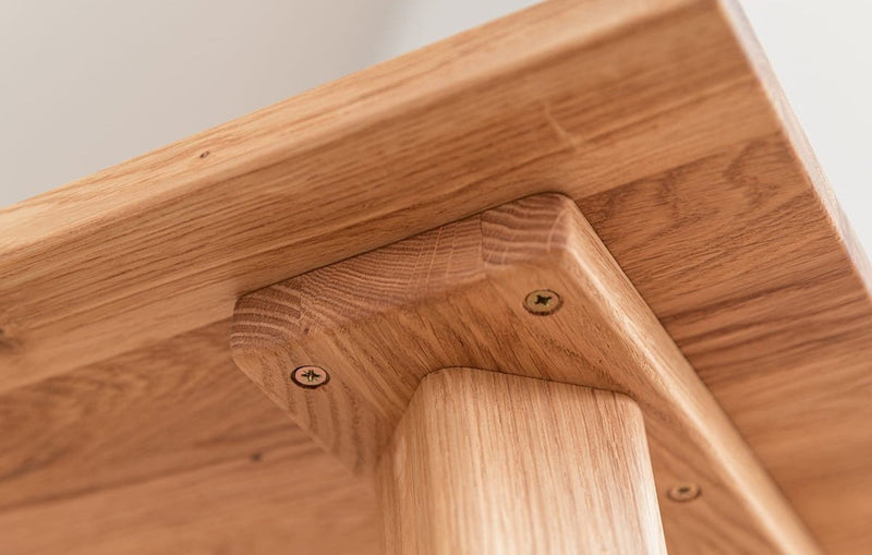 Savona Schreibtisch Wildeiche 120 cm – Minimalistisch, stilvoll und funktional
