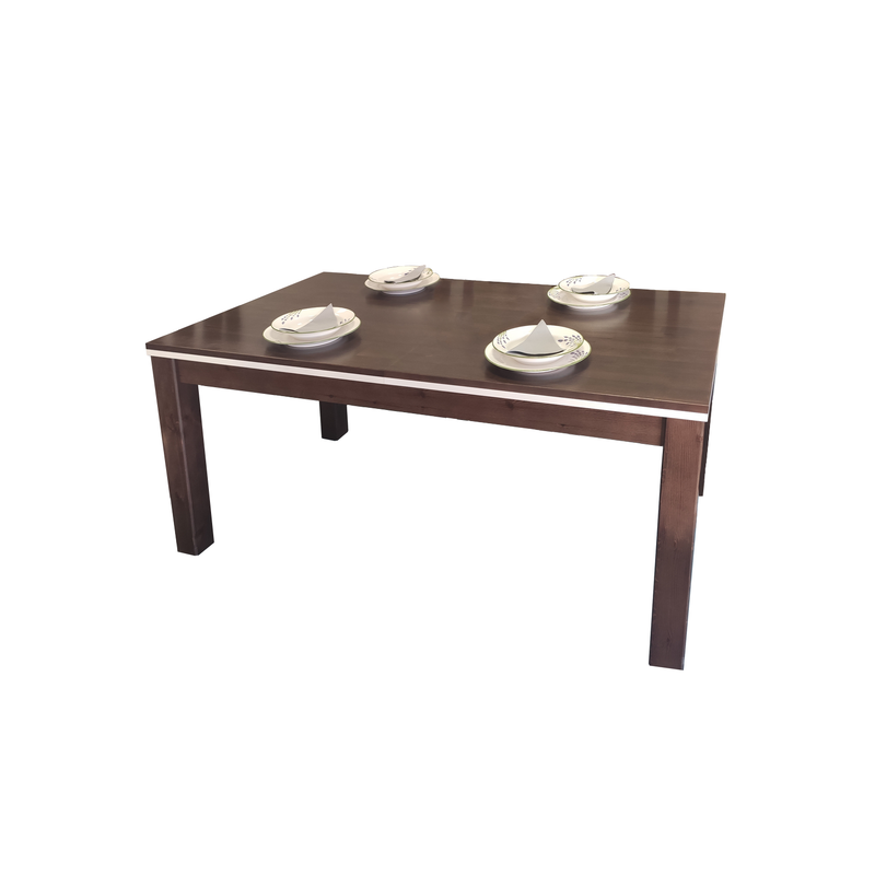 Nobis Ausziehbarer Esstisch Kiefer Massivholz 170/220 cm für 8+2 Personen | 100% Bio