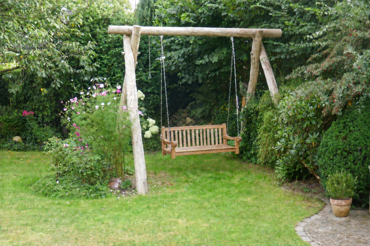 Schaukel aus Robinienholz