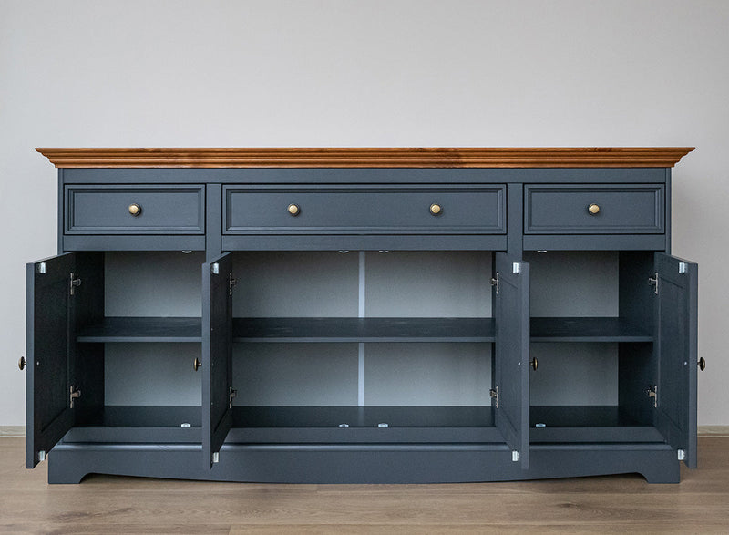 Massivholz Kommode Graphit Eiche – Stilvolle Lösung für Ihr Zuhause