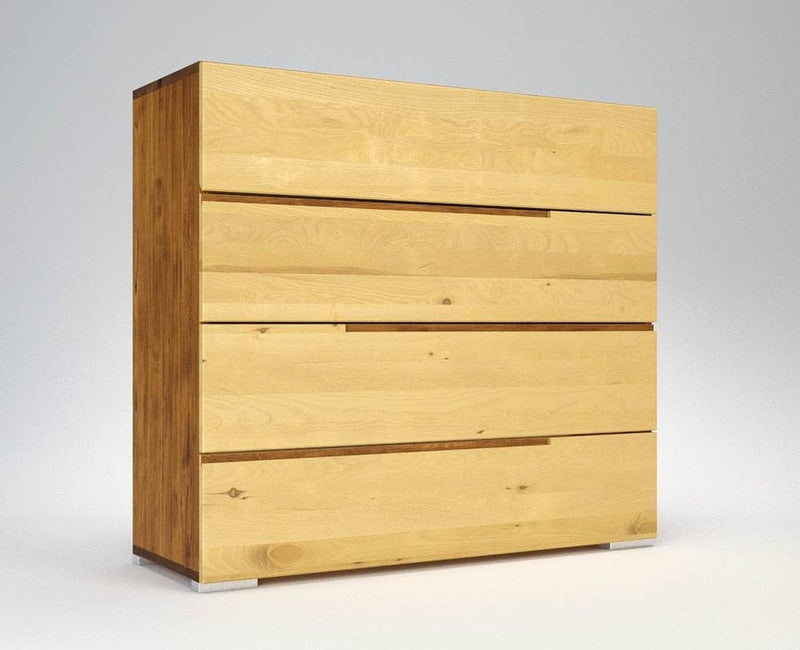 ARDEA Massivholz  - Handgefertigte Birke Kommode