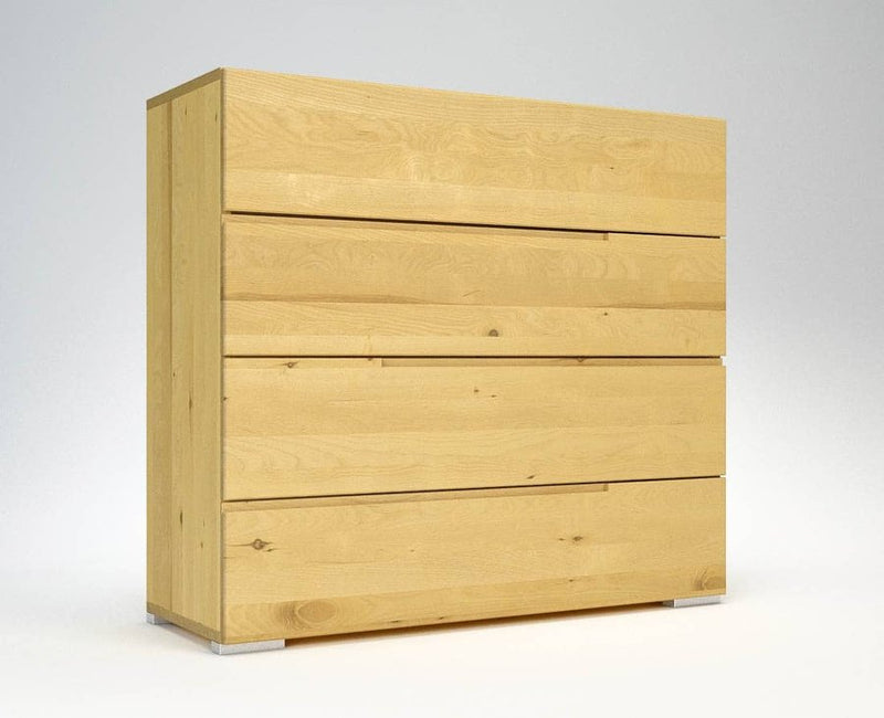 ARDEA Massivholz  - Handgefertigte Birke Kommode