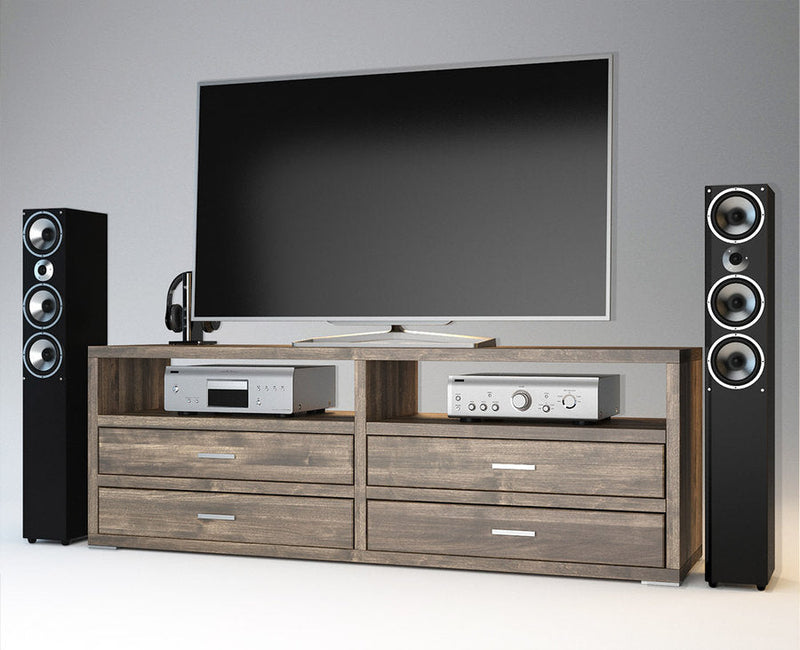 Pedenza TV-Sideboard Massivholz – Handgefertigte Eleganz für Ihr Wohnzimmer