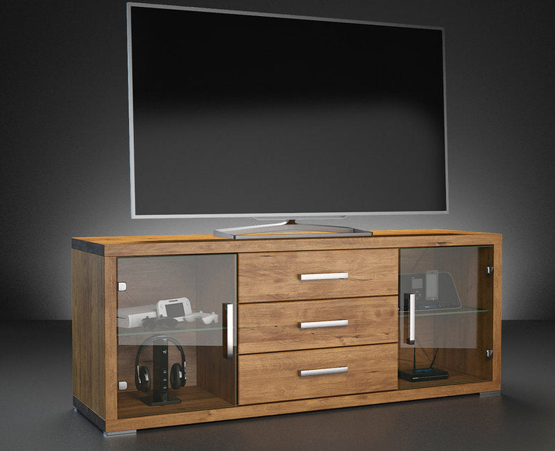 CREATO TV-Sideboard Birke – Handgefertigte Massivholz-Kommode für Ihr Wohnzimmer