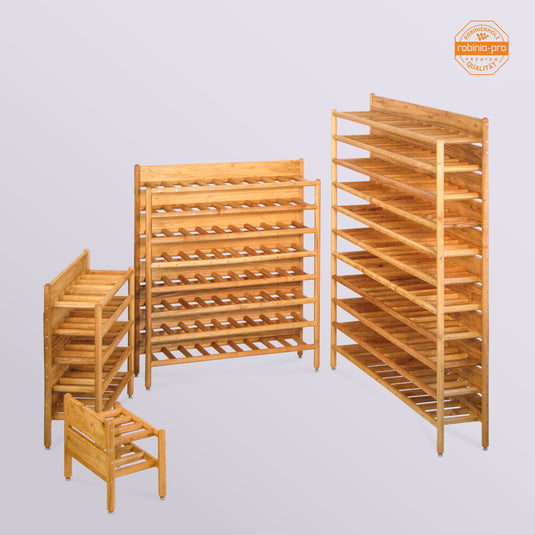 Image robinia-pro WEINREGAL aus Holz (Massivholz)